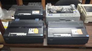 4 Impresoras Epson de Punto en buen estado