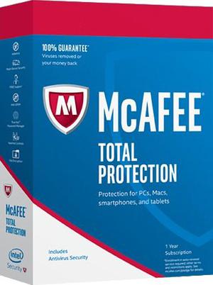 Antivirus Mcafee Total Protection  Original Código 3