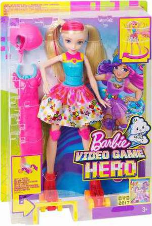 Barbie Patines Luminosos En Un Mundo De Videojuegos Dtw17