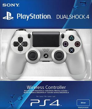 Control Dualshock 4 Silver NUEVO