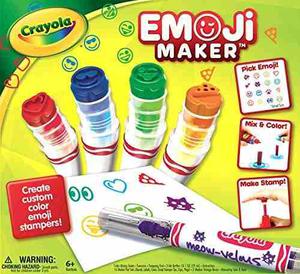 Juguete Crayola Emoji Cafetera, Marcador Stamper Cafetera,