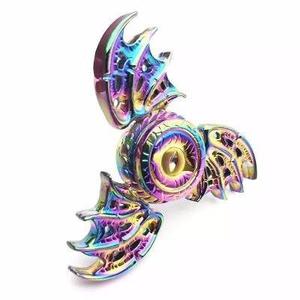 Spinner Dragon Metalico 3minut+giros+duracion Tornasol