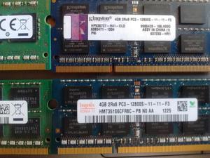 Vendo Memorias RAM DDR3 para portatil Buenas