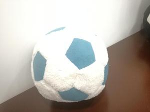 Balón de fútbol didáctico en peluche