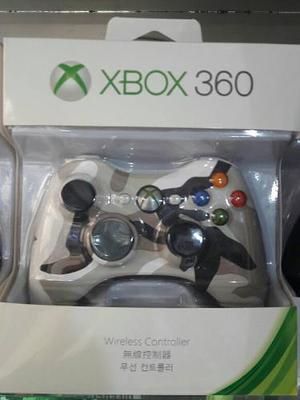 Control Xbox 360 Camuflado Nuevo W.m