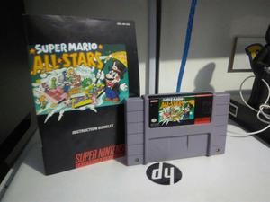 Mario All Star de Super Nintendo con Man