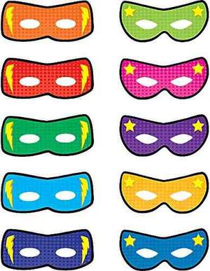Máscaras Teacher Created Resources Super Héroes