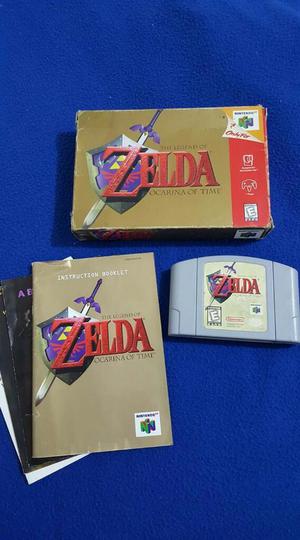 Zelda Ocarina Nintendo 64 en Caja