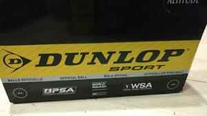 Bolas Para Squash Dunlop Original Punto Amarillo Y Verde