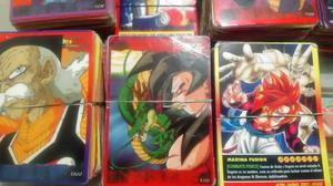 Cartas Dragon Ball Z 500 Targetas