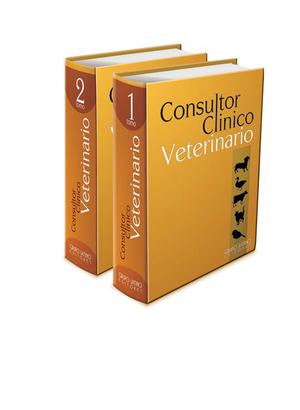 Consultor Clínico veterinario. Libros Nuevos. 2 Tomos
