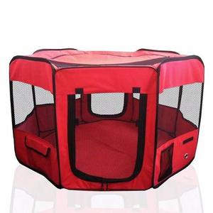 Corral Para Mascotas De Toysopoly 45 Pulgadas Rojo