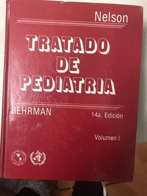 Tratado de Pediatría Nelson Behrman Tomos I Y II