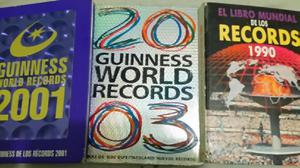 Tres Libros de Los Guinness Records