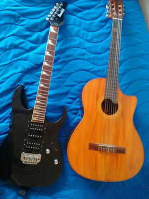 vendo cambio Guitarra ibanez, amplificador Line 6 spider 15