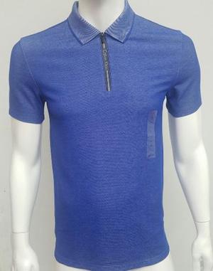 Calvin Klein Camiseta Tipo Polo Ref  (azul, M)