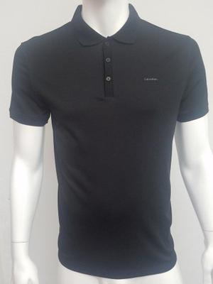 Calvin Klein Camiseta Tipo Polo Ref  (negro, M)