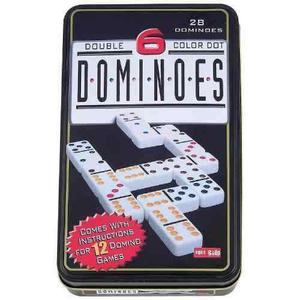 Domino 28 Fichas Con Doble 6 Juego De Mesa Hasta 6 Personas