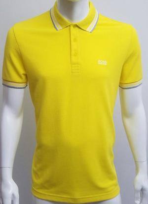 Hugo Boss Camiseta Tipo Polo Ref  (amarillo, M)