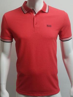 Hugo Boss Camiseta Tipo Polo Ref  (rojo, L)
