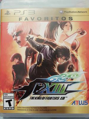 Juego The King Of Fighters Xlll para Ps3