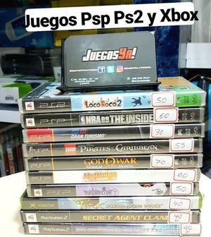 Juegos Psp Y Ps2 Originales