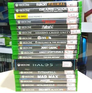 Juegos Xbox One Usado