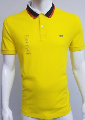 Lacoste Camiseta Tipo Polo Ref  (amarillo, L)
