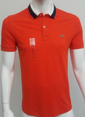 Lacoste Camiseta Tipo Polo Ref  (naranja, S)