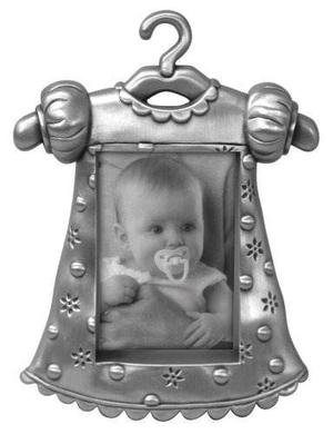 Malden Bebé Pewter Picture Frame Juvenil Ropa De Niña