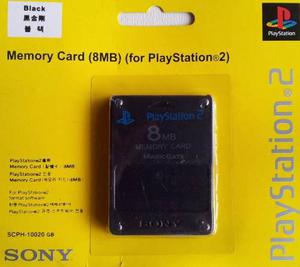 Memoria Sony 8mb Para Ps2 Playstation 2. Nueva Sellada