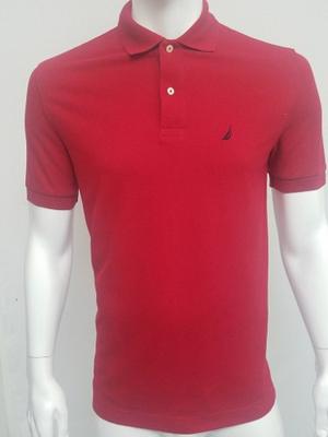 Nautica Camiseta Tipo Polo Ref  (rojo, M)