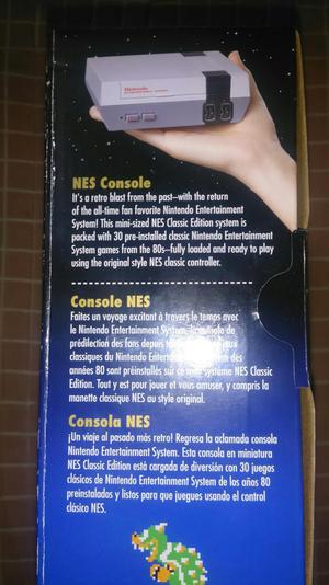 Nueva Consola Nintendo Nes Classic