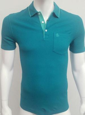 Original Penguin Camiseta Tipo Polo Ref  (verde, Xs)