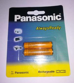 Pilas Panasonic Aaa Hhr-55aaabu Recargables 550 Mah *2 Unid