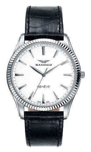 Reloj Sandoz _00 Cuero Negro Hombre