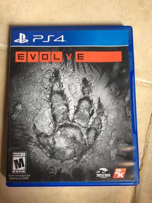 Vendo video juego Evolve para play 4