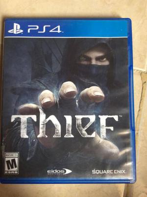 Vendo video juego Thief para PS4