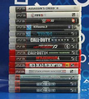 Vendo videojuegos PS3