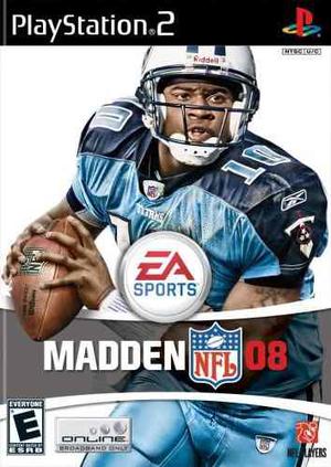 Video Juego Electronic Arts Madden Nfl 08 Playstation 2