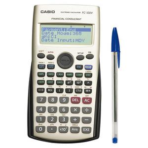 Calculadora financiera Casio Fc 100v Ideal Para estudiantes