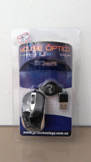 MOUSE OPTICO RETRACTIL