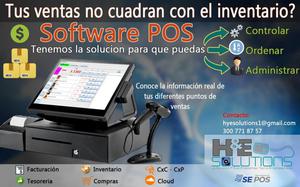 Sistema / Software POS control de Inventarios