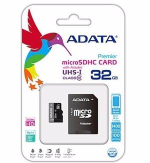 Memoria Micro Sd 32 Gb Clase mb/s Original Adata