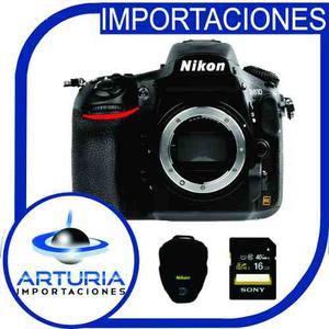 Nikon D810 Solo Cuerpo Con Memoria De 16 Gbs Clase 10 Marca