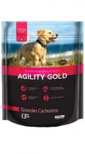 Alimento para perros agility gold bolsa de 1, 5 kilos.