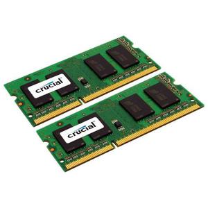 Crucial 8gb Kit 2 X 4gb Ddr3 Ddr3l  Mhz Pc Sodim