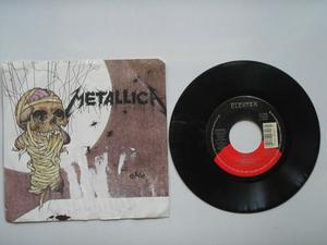 Disco Vinilo Metallica One The Prince 45rpm Printed Usa 