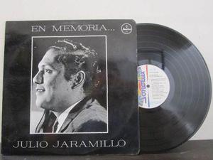 En Memoria Julio Jaramillo Lp Vinilo T84 B