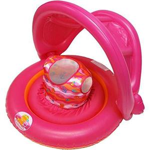 Flotador Para Niños Con Sombrilla Protectora Splash Amp; Gi
